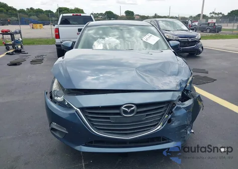 2016 Mazda Mazda3 I Sport из США, поврежденный, VIN 3MZBM1K72GM308949